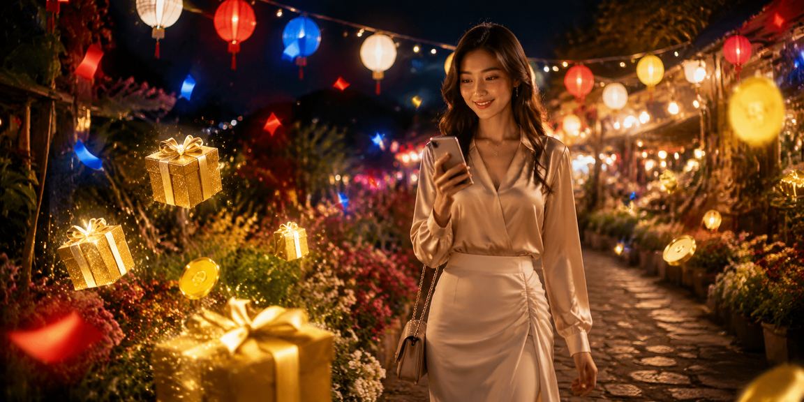 Pemain Malaysia mengakses bonus kasino kfc4u melalui telefon bimbit